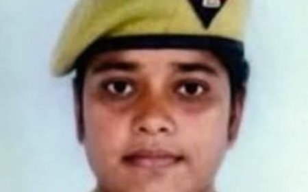 महिला सिपाही की सड़क हादसे में मौत:बस ने मारी टक्कर, पिता की बाइक पर बैठकर जा रही थीं; 4 महीने पहले मिली थी पोस्टिंग