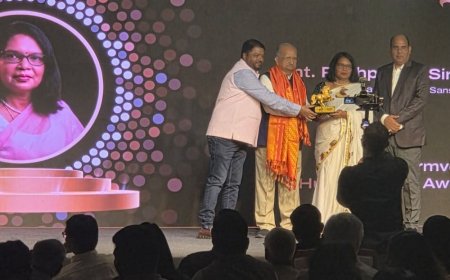 मानव सेवा को समर्पित सम्मान:मुंबई में पुष्पलता सिंह अम्मा को कर्मवीर अवार्ड, सेवा कार्यों को आगे बढ़ाने का संकल्प