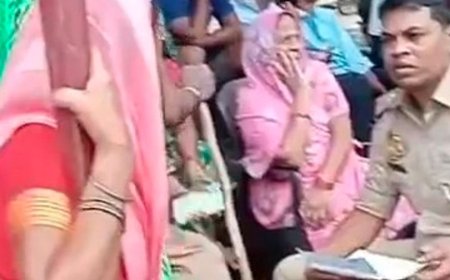 प्रयागराज में जमीन पर अवैध कब्जे को लेकर विवाद:बात करने पहुंचे परिवार को गाली-गलौज और जान से मारने की धमकी, पुलिस से गुहार