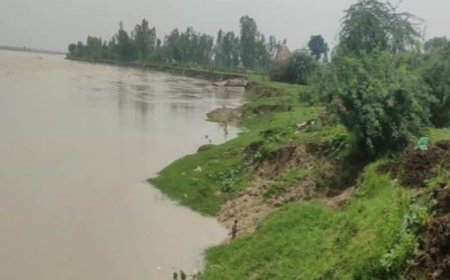 दियूनी-बैराज से गर्रा नदी में 45 हजार क्यूसेक पानी छोड़ा:शाहजहांपुर में नदियों का जलस्तर बढ़ने की आशंका, लोगों में दहशत