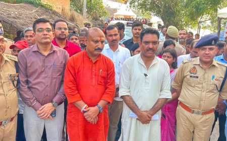 मंत्री ने बाढ़ प्रभावित इलाकों का किया निरीक्षण:अफसरों से कहा- नुकसान का आकलन कराएं, मदद से कोई वंचित न रहे