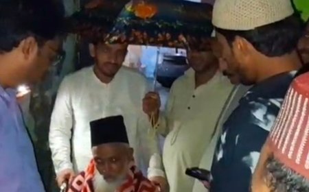 गौस पाक के उर्स का आगाज गिलाफपोशी से:बारिश के बीच अकीदतमंदों ने अमन-शांति की दुआ मांगी, 1 अक्टूबर को होगा समापन