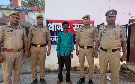 15 साल के बेटे की हत्या में फरार पिता गिरफ्तार:पैसों की चोरी पर हुआ था विवाद, पुलिस ने रस्सी और डंडा बरामद किया