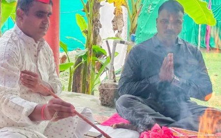 एसएसबी जवानों ने गणेश पूजा का समापन किया:हवन पूजन के साथ परिवार की सुख-समृद्धि की कामना, 25 सितंबर को निकलेगी शोभायात्रा
