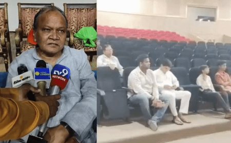 खाली कुर्सियों के बीच सिमटा भाजपा का पिछड़ा वर्ग महासम्मेलन:बरेली के जीआईसी ऑडिटोरियम में नहीं पहुंची भीड़, खाली कुर्सियों के सामने सांसद ने दिए तर्क