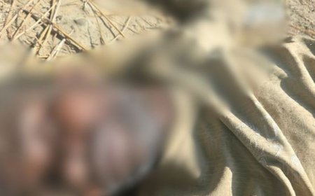 खुर्जा में खेत के पास मिला युवक का शव:पत्नी से विवाद के बाद तनाव में था, अत्यधिक शराब पीने से मौत की आशंका