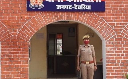 देवरिया में युवती से छेड़खानी और मारपीट:गंदा पानी गिराने का विरोध करने पर दो भाइयों पर केस, एसपी के निर्देश पर कार्रवाई