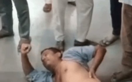टैक्सी ड्राइवर और रोडवेज कर्मचारियों में कहासुनी के बाद मारपीट:बिजनौर रोडवेज बस स्टैंड पर विवाद, घायल को पुलिस ने अस्पताल पहुंचाया