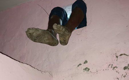 गाजियाबाद में युवक का शव लटका मिला:लाश की नहीं हो पाई पहचान, पुलिस ने पोस्टमार्टम के लिए भेजा