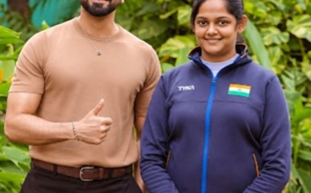 आयुष्मान खुराना ने शूटर मेघना सज्जनार को गिफ्ट की राइफल:एशियन चैंपियनशिप में गोल्ड जीता; बोलीं- इससे बराबरी का मौका मिला