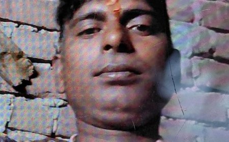 कैंटर की टक्कर से बाइक सवार युवक की मौत:फर्रुखाबाद में साथी के साथ ससुराल से लौट रहा था, जांच जारी