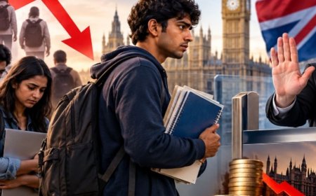 ब्रिटेन में भारतीय छात्रों में 20% कमी की आशंका:वजह- वीजा में सख्ती; ऐसा हुआ तो ब्रिटेन को सालाना ₹10 हजार करोड़ का घाटा
