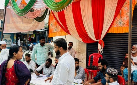 अकीदत के साथ मनाई गई ग्यारहवीं शरीफ:मस्जिदों में सजी महफिलें, सूर्य विहार में लगा निशुल्क स्वास्थ्य शिविर
