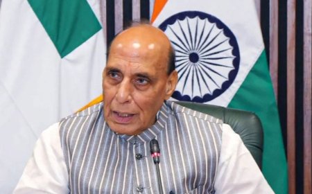 राजनाथ बोले-पाकिस्तान नहीं सुधरा तो हर कार्रवाई के लिए तैयार:आतंकवाद और बातचीत साथ नहीं चल सकती,  राष्ट्रीय सुरक्षा से समझौता नहीं करेंगे