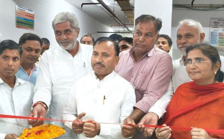 हापुड़ जिला अस्पताल में 10 बेड की डायलिसिस यूनिट शुरू:सदर विधायक ने किया उद्घाटन, किडनी मरीजों को मिलेगी डायलिसिस की सुविधा