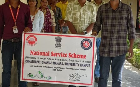 सीएसजेएमयू में मना एनएसएस दिवस:पर्यावरण संरक्षण और स्वच्छता के लिए युवाओं ने चलाया जागरूकता अभियान