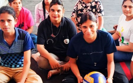 शामली की 6 दिव्यांग-बेटियों का पैरा वॉलीबाल टीम में चयन:किसी ने पावरलिफ्टिंग में जीता गोल्ड, किसी ने जैवलिन-शॉटपुट में दिखाया दम