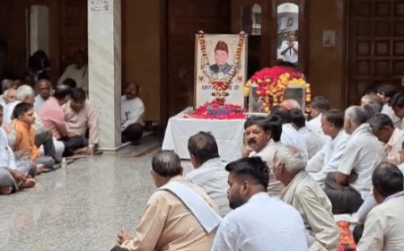 भाजपा विधायक का पार्थिव शरीर आवास पहुंचा:दोपहर 12 बजे से अंतिम यात्रा, नगला देवहंस में होगा अंतिम संस्कार