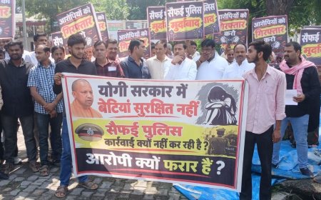 सैफई में 14 साल की किशोरी लापता:76 दिन बाद भी नहीं मिली, परिजनों ने पुलिस के खिलाफ किया प्रदर्शन