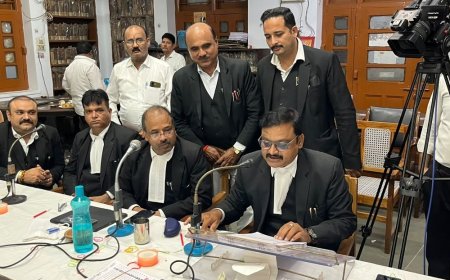 हाईकोर्ट-बार चुनाव में अध्यक्ष, महासचिव पद पर कांटे की टक्कर:तीसरे दिन 6425 मतपत्रों की गिनती, अध्यक्ष पद पर 7 वोटों का अंतर