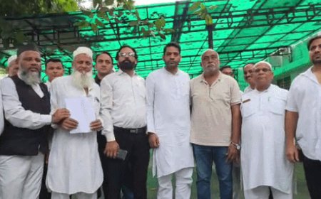 हनुमान चालीसा के ऐलान पर केसरगंज में बढ़ने लगी तल्खी:मस्जिद के मुतवल्ली ने AIMIM नेताओं को लेकर एसएसपी ऑफिस पर लगाई सुरक्षा की गुहार