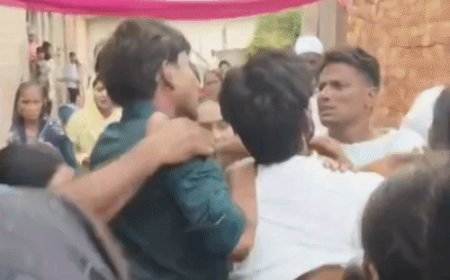 मुजफ्फरनगर में शादी के दो दिन बाद दो पक्ष भिड़े:लात-घूंसों के साथ बर्तनों से मारपीट, VIDEO वायरल