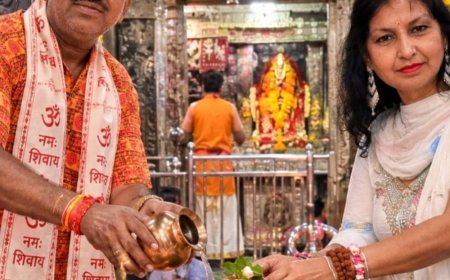 राष्ट्रीय मानव सेवा संस्थान ट्रस्ट का विशेष अनुष्ठान:ओंकारेश्वर में जलाभिषेक कर की जनकल्याण की कामना