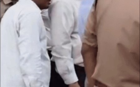 महोबा में 36 घंटे से बारिश, लहचूरा डैम पहुंचे डीएम-एसपी:जलस्तर पर 24 घंटे नजर रखने के निर्देश