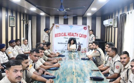 हृदय स्वास्थ्य के प्रति जागरूकता कार्यक्रम:विश्व हृदय दिवस पर एसएसबी जवानों को बताए स्वस्थ हृदय के उपाय