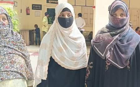 किशोरी के मामले में पुलिस कार्रवाई में लापरवाही का आरोप:पीड़िता के साथ SSP ऑफिस पहुंचे किसान नेता ने लगाए गंभीर आरोप, निष्पक्ष जांच की मांग