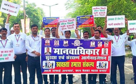 संजय वन में 'स्वच्छता हमारा संकल्प' चौपाल:लोगों को शहर साफ रखने व डस्टबिन के उपयोग का संदेश दिया