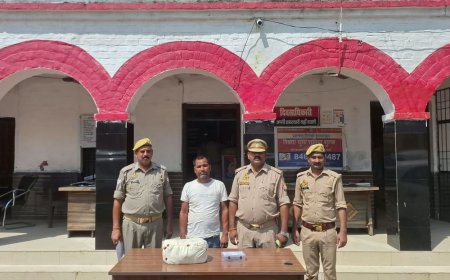गोंडा में 11 किलो चरस के साथ अंतरराज्यीय तस्कर गिरफ्तार:21 पैकेट में थी 10.936 किलो खेप; अंतरराष्ट्रीय बाजार में कीमत 2 करोड़ से ज्यादा