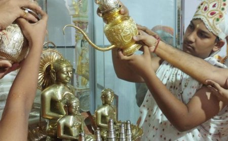 रामपुर में 10 दिवसीय दशलक्षण पर्व का समापन:पूजा-अर्चना के साथ उत्तम ब्रह्मचर्य की आराधना