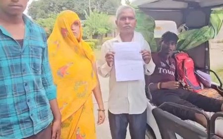 चोरी कबूल कराने के लिए युवक को पीटा, दरोगा-सिपाही निलंबित:मैनपुरी में कैंटीनकर्मी से अमानवीय व्यवहार का आरोप, एसपी ने जांच के बाद की कार्रवाई