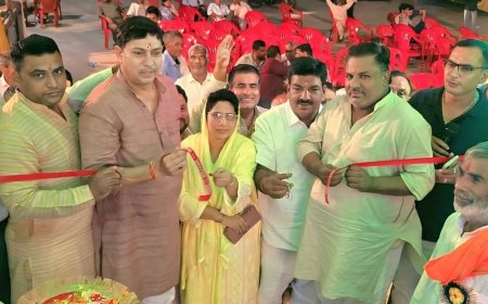 शाहपुर में महाड़ी मेले का शुभारंभ:छड़ी पूजन कर क्षेत्र की सुख, समृद्धि और खुशहाली की कामना की
