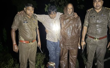 बच्ची से दुष्कर्म का आरोपी मुठभेड़ में घायल:पुलिस की पिस्टल छीनकर 4 राउंड फायर किए; जवाबी कार्रवाई में पैर में लगी गोली