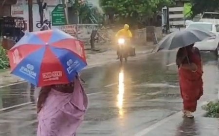 फर्रुखाबाद में 28 घंटे से रुक-रुक कर बारिश:शहर से देहात तक जलभराव, बिजली ठप; तापमान गिरा