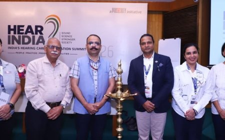 ‘हियर इंडिया’ समिट की शुरुआत:सुनने की समस्या के प्रति जागरूकता बढ़ाने, उपचार को सुलभ बनाने की तैयारी