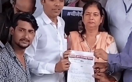 सपा युवजन सभा ने राष्ट्रपति के नाम सौंपा पत्र:SIR और ECINET में अनियमितता का आरोप, मुख्य चुनाव आयुक्त की भूमिका की जांच कराने की मांग