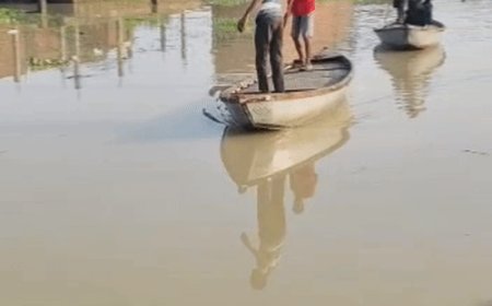 उन्नाव में गंगा का जलस्तर फिर चेतावनी बिंदु के पार:112.290 मीटर पहुंचा जलस्तर, तटवर्ती इलाकों में फिर बढ़ी बाढ़ की चिंता