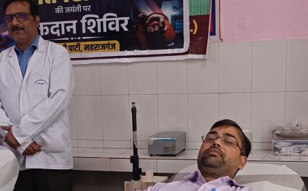 आप ने भगत सिंह जयंती पर लगाया रक्तदान शिविर:जरूरतमंद मरीजों के लिए किया रक्तदान, युवाओं को किया जागरूक