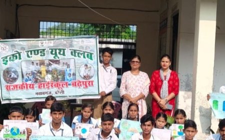 स्वच्छता ही सेवा अभियान:बच्चों ने सीखा ठोस अपशिष्ट प्रबंधन, स्वच्छ वातावरण बनाए रखने की शपथ