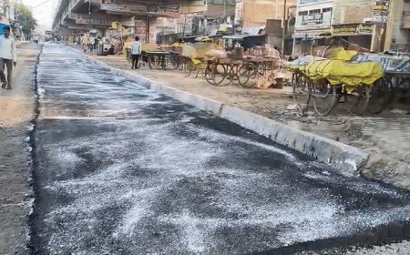 कानपुर-सागर हाईवे के 3 हजार गड्ढे भरे जाने लगे:NHAI ने 70 किमी सड़क की मरम्मत शुरू की, वाहन चालकों को मिलेगी राहत