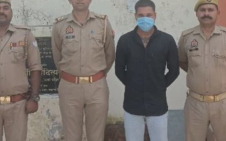 राज चौहान हत्याकांड का आरोपी गिरफ्तार:आगरा के गेस्ट हाउस में हुई थी हत्या, पुलिस ने मुखबिर की सूचना पर पकड़ा