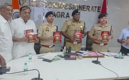 आगरा में राम बारात समय पर पूरी कराने पर मंथन:पुलिस और नगरायुक्त संग बैठक, यातायात सहित कई व्यवस्थाओं पर चर्चा
