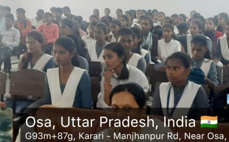 कौशांबी में नशा मुक्त जागरूकता कार्यक्रम:विद्यार्थियों का हुआ स्वास्थ्य परीक्षण, स्वस्थ जीवनशैली अपनाने हेतु मिली प्रेरणा