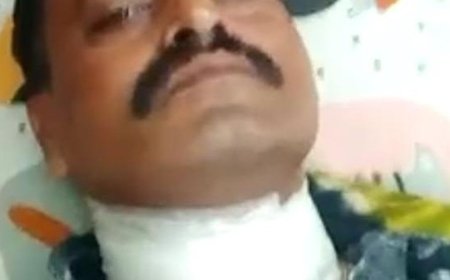मांझे की चपेट में आए सचिवालय कर्मी की गर्दन कटी:गले में लगे तीन टांके, लालजी टंडन पुल के पास हुई घटना