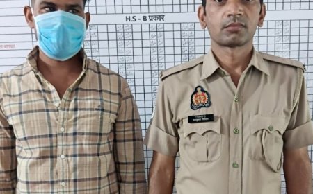 दुष्कर्म के मामले में फरार आरोपी पकड़ा गया:बागपत में हरचंदपुर निवासी गिरफ्तार, कई गंभीर धाराओं में केस दर्ज