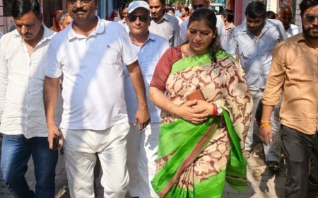 कृष्णानगर-शक्तिनगर में जल निकासी की दिशा बदलने पर विवाद:नगर पालिका ने मौके पर पहुंचकर लोगों की समस्या सुनी, स्थायी समाधान का भरोसा दिया