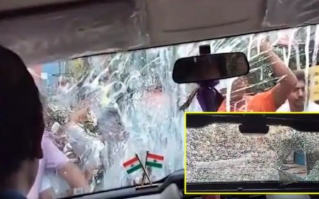 कुणाल घोष की गाड़ी पर अंडे-पत्थर से हमला, बोले- यह जंगलराज है